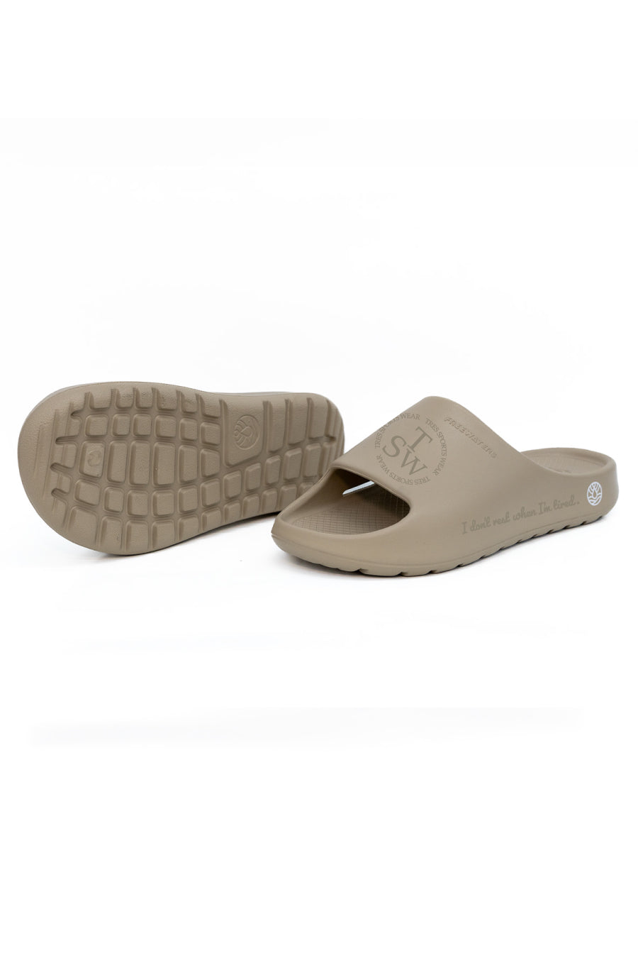 FREEWATERS/TRES Cloud9 Recovery Slide(Taupe/Taupe)