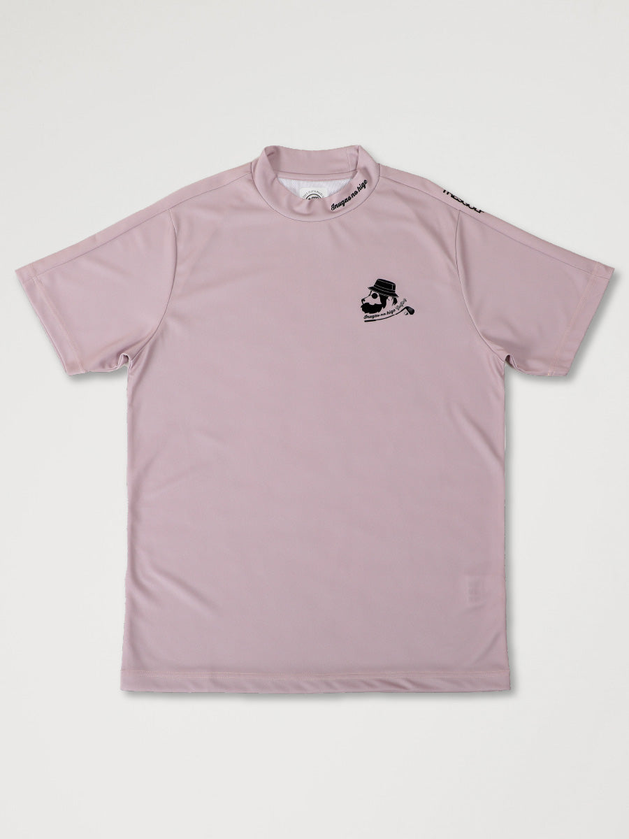【23AW】TRES×犬顔の髭 MOCK NECK T-shirts(Moca)