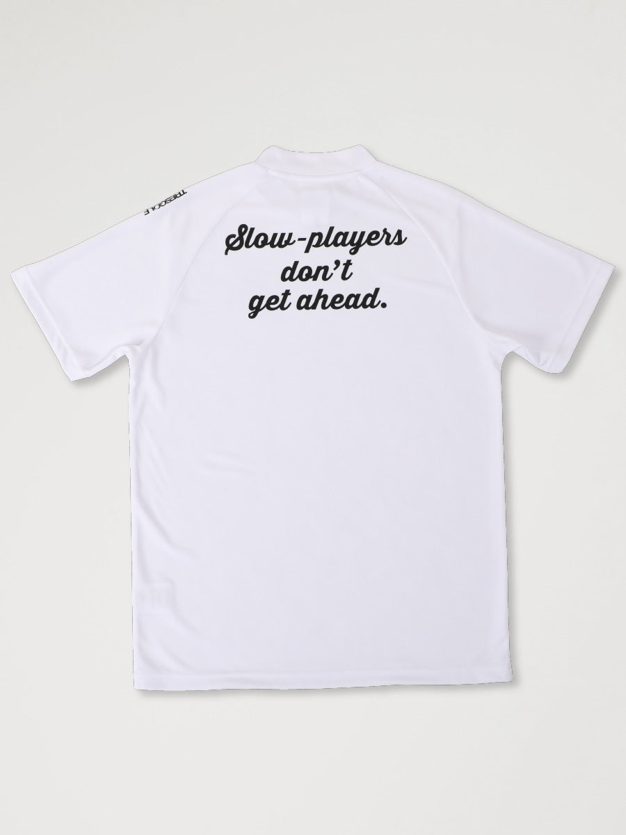 【23AW】TRES×犬顔の髭 MOCK NECK T-shirts(White)