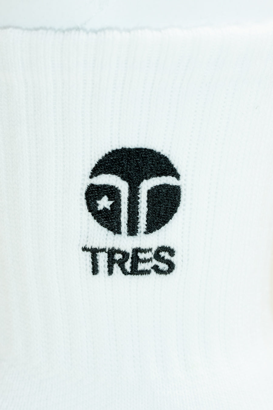 TRES SPORTS SOCKS(White/Black)-Short