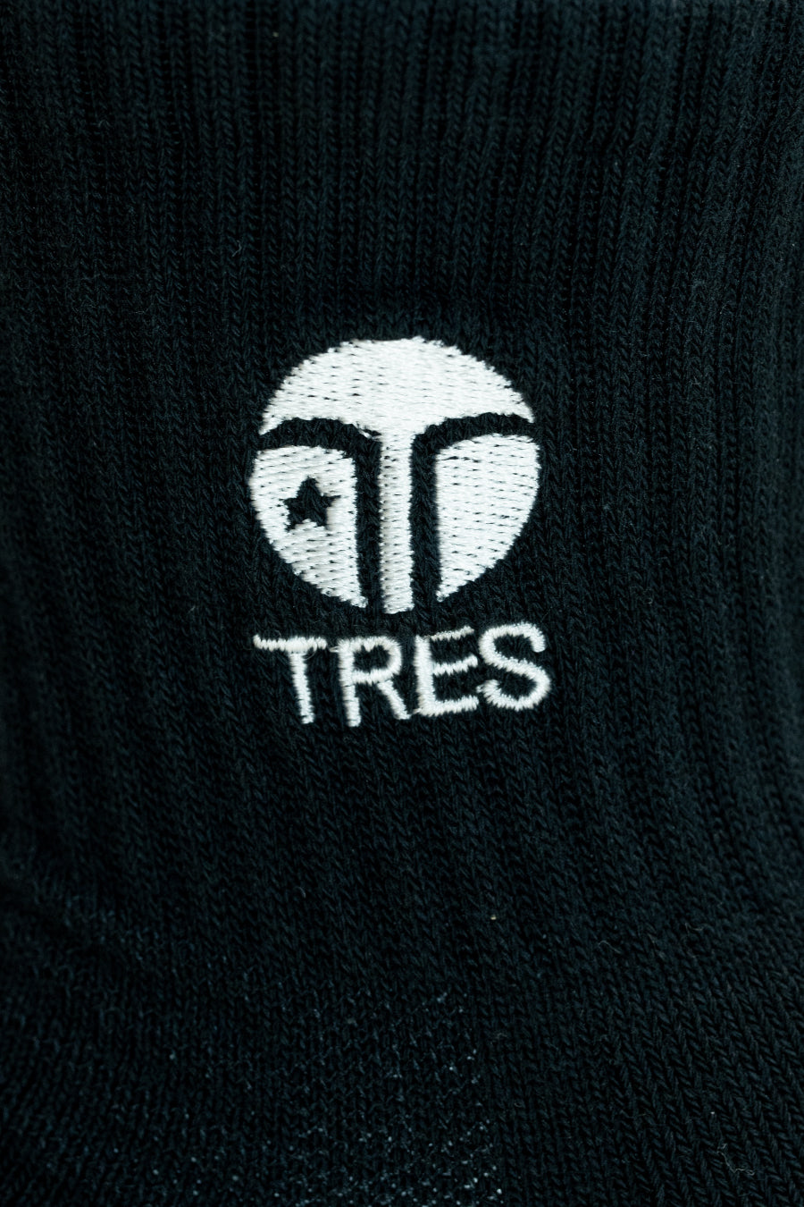 TRES SPORTS SOCKS(Black/White)-Short