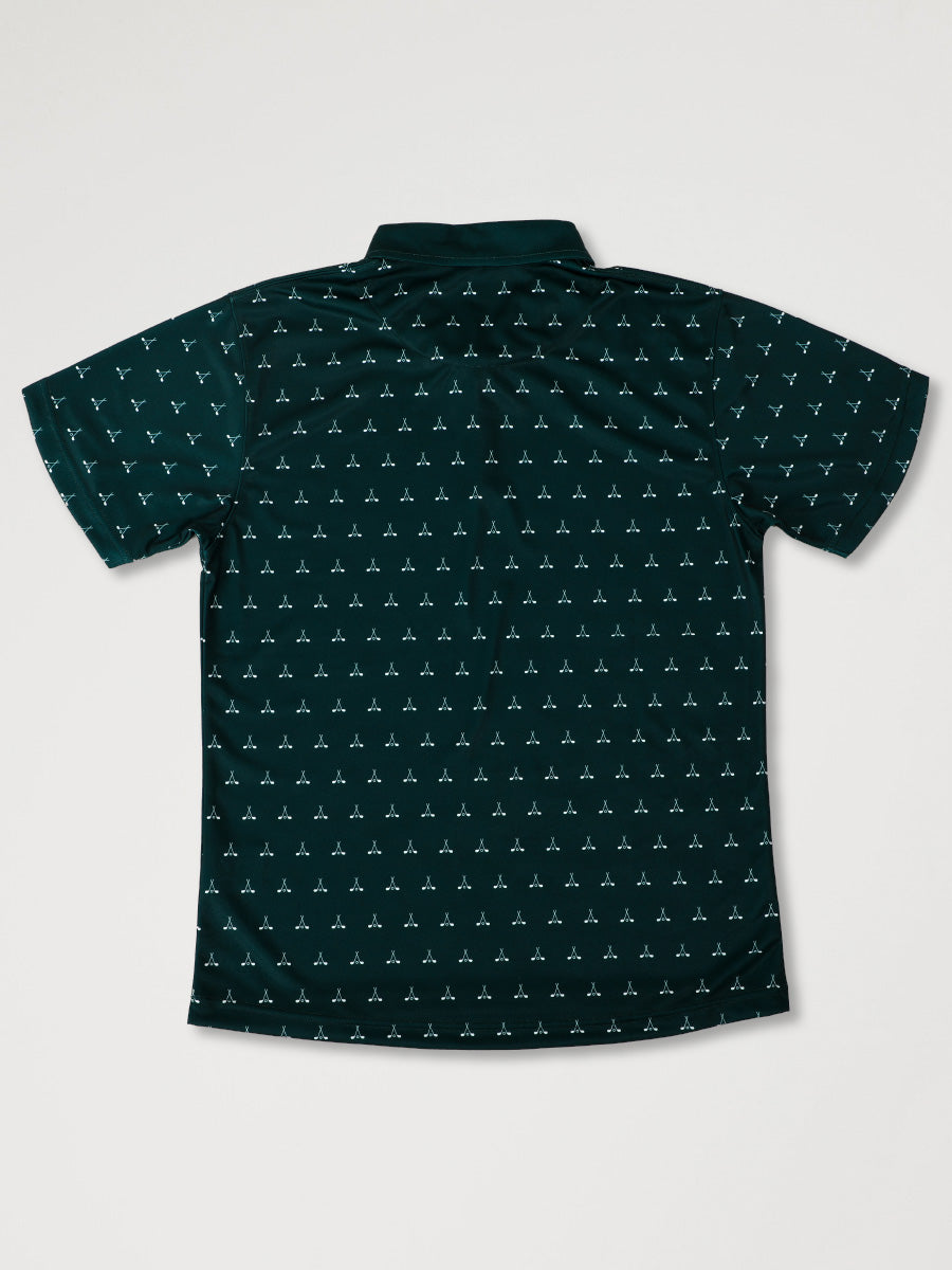 【23AW】TRES GOLF Polo-shirts(Deep green)