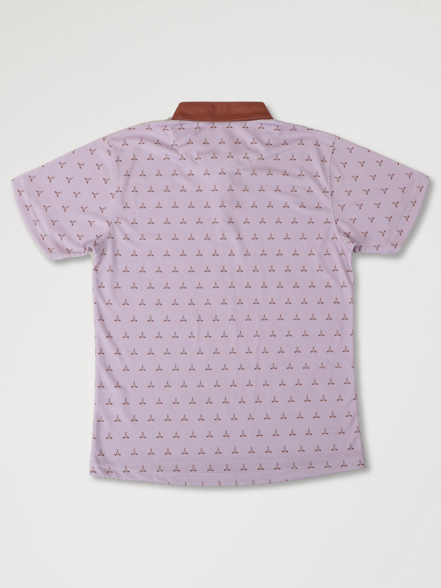 【23AW】TRES GOLF Polo-shirts(Wisteria)