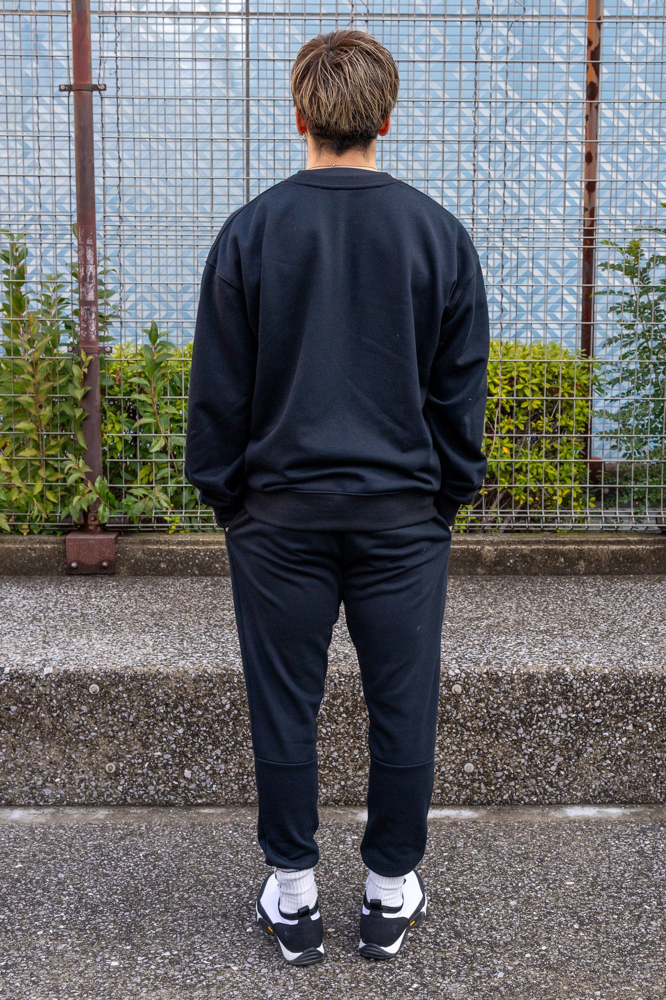 Classical Logo Slim Sweat Pants(Black)