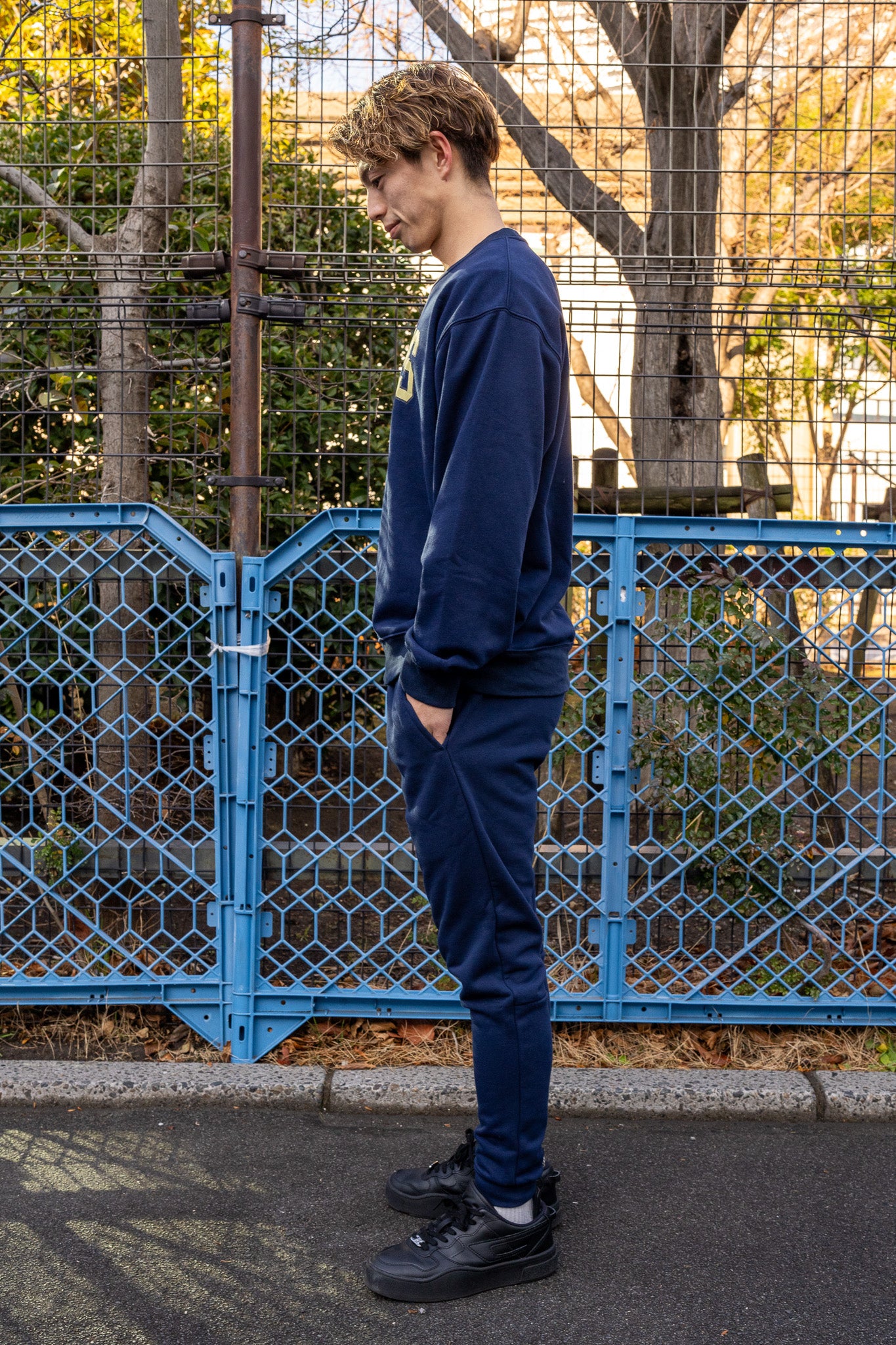 Classical Logo Sweat Shirts(Navy)