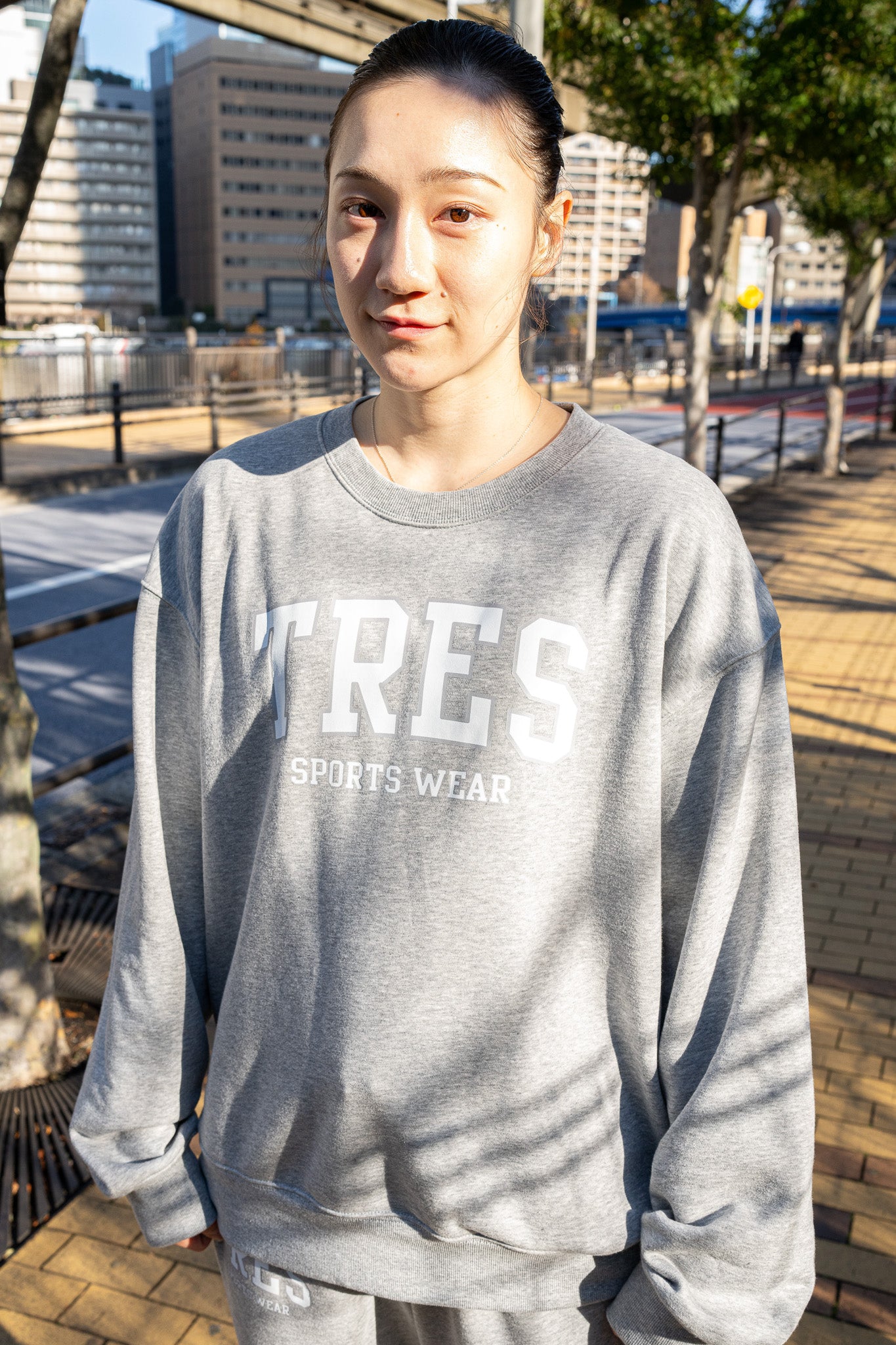 Classical Logo Sweat Shirts(Gray)