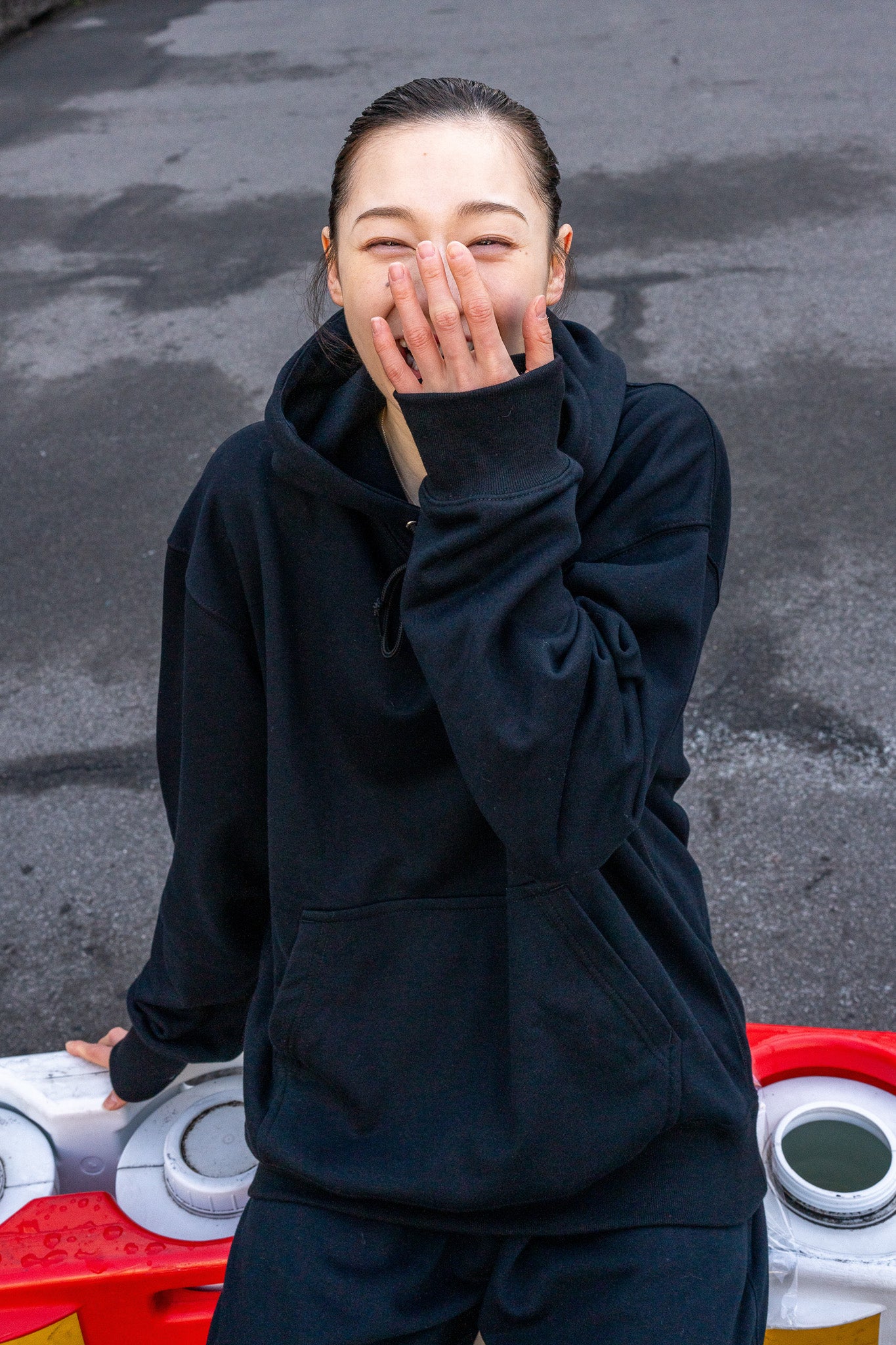 Philosophy Pill-Over Hoodie(Black)