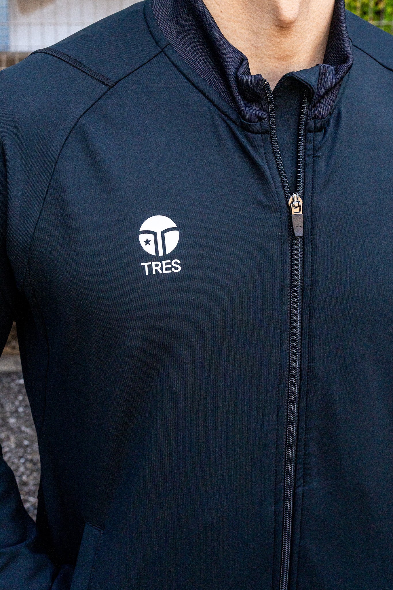 【TRES FRAGSHIP】Stretch Jersey JKT(Black)