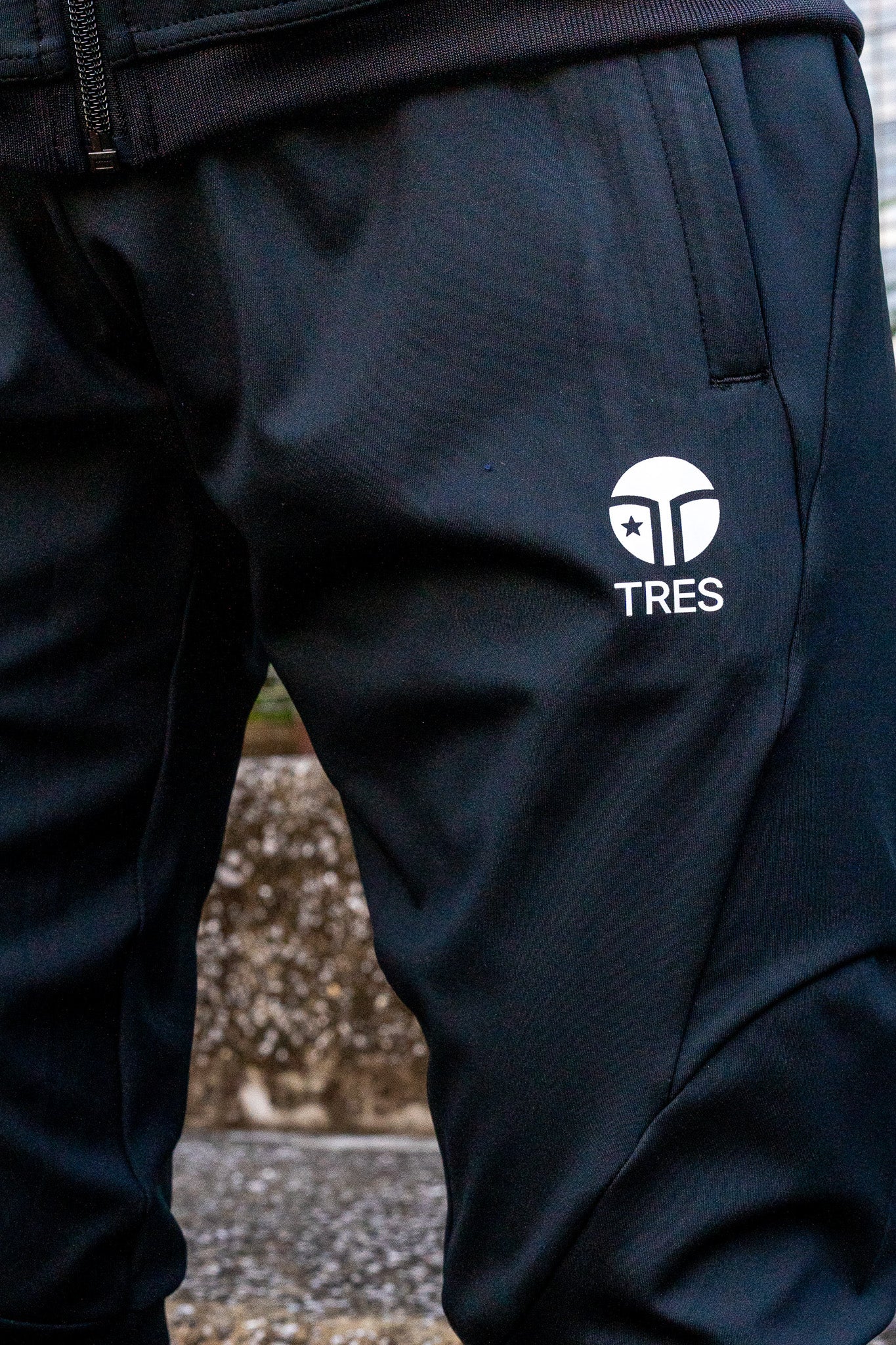 【TRES FRAGSHIP】Stretch Jersey PNTS(Black)