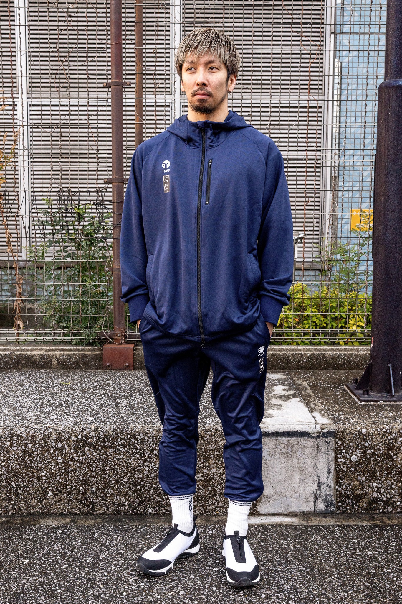 【TRES FRAGSHIP】Interlock Jersey JKT(Navy)