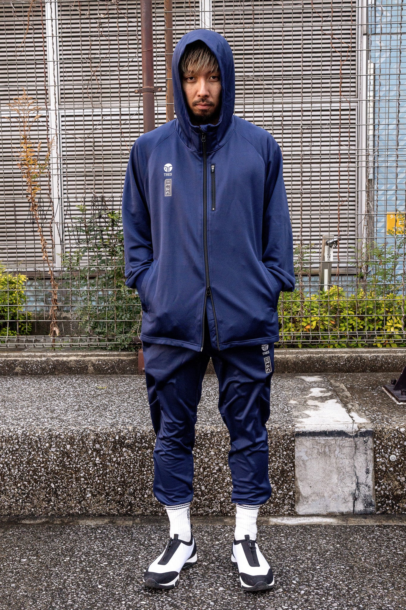【TRES FRAGSHIP】Interlock Jersey JKT(Navy)