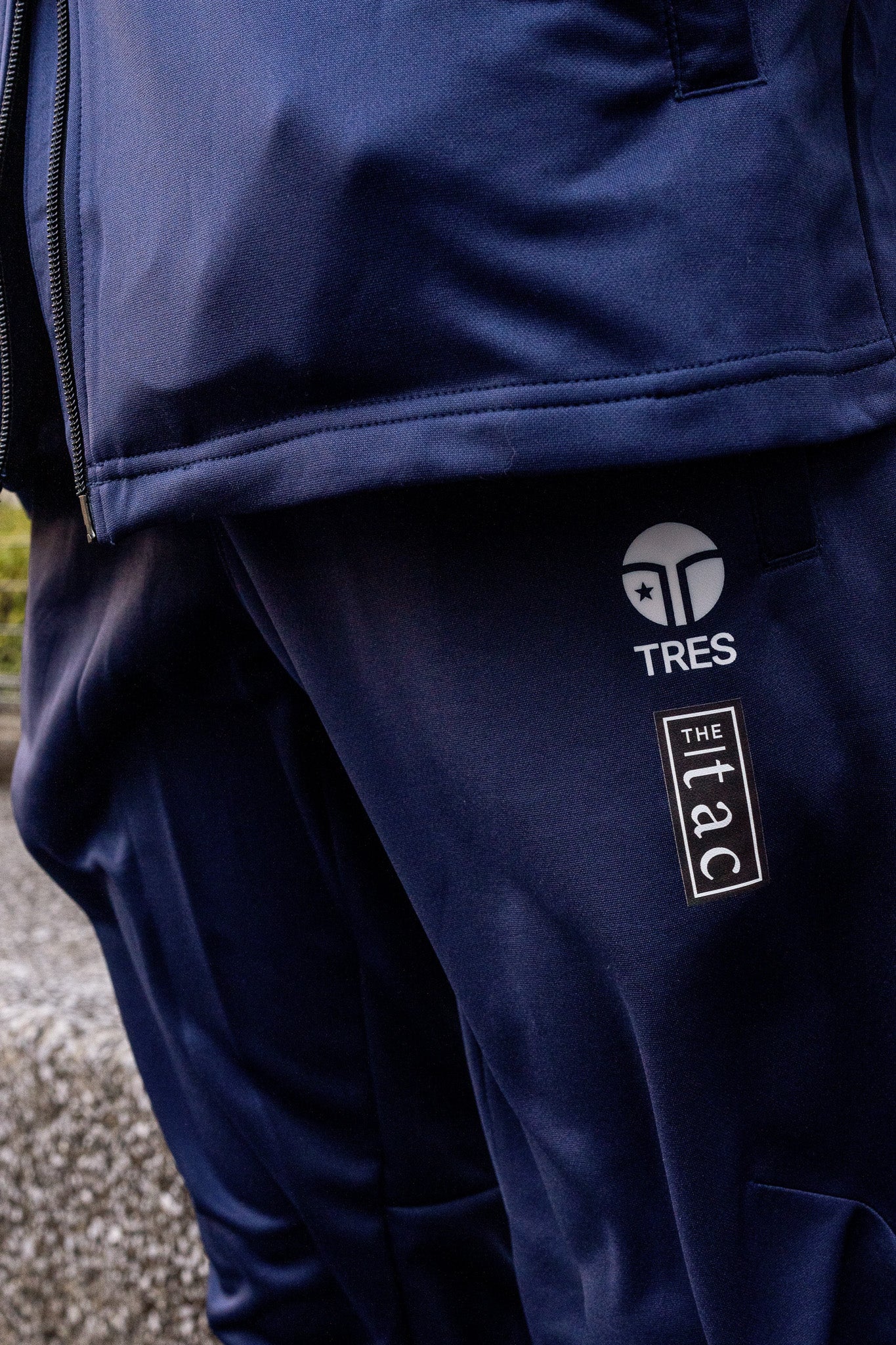 【TRES FRAGSHIP】Interlock Jersey PNTS(Navy)