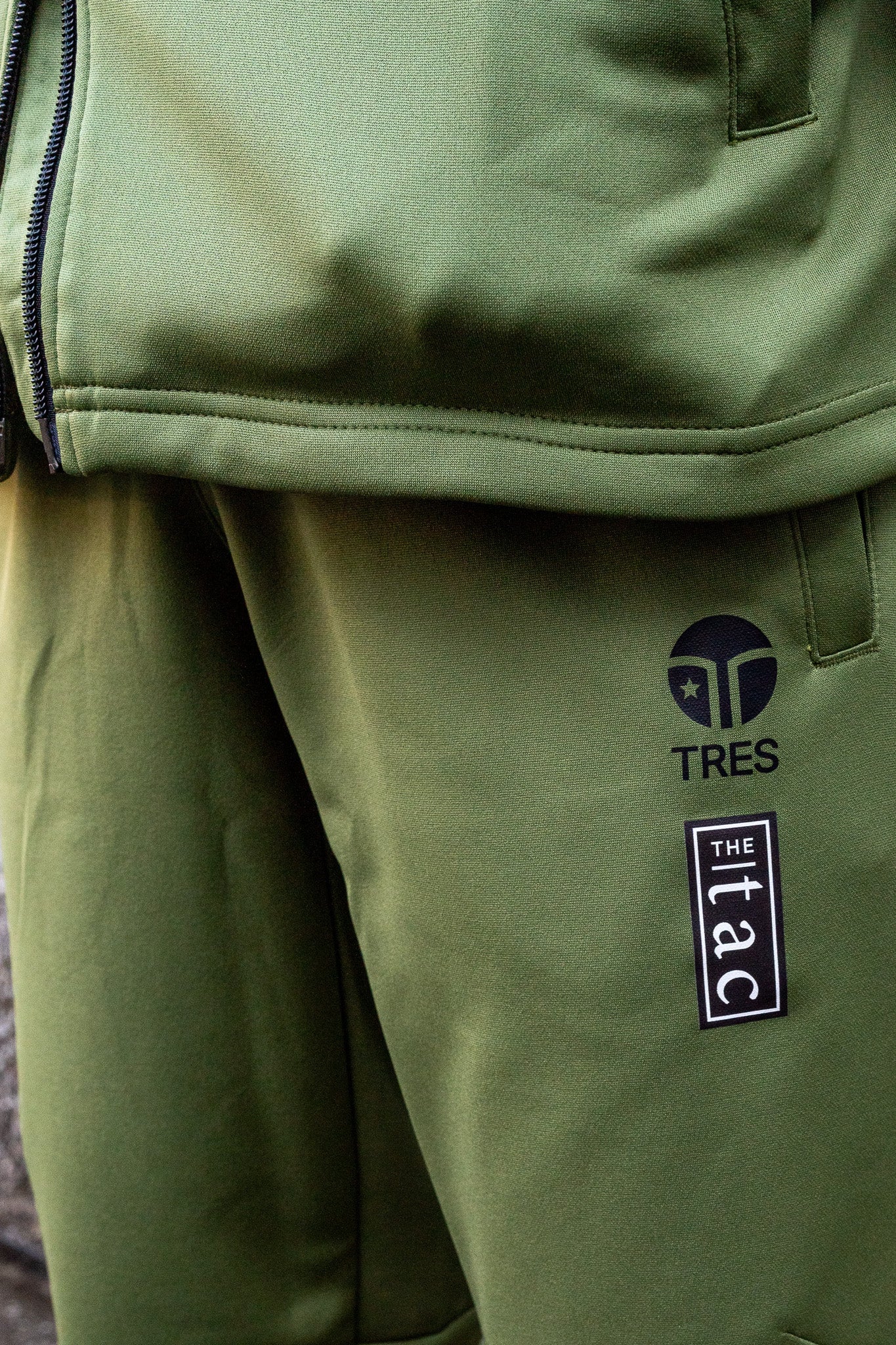 【TRES FRAGSHIP】Interlock Jersey PNTS(Khaki)
