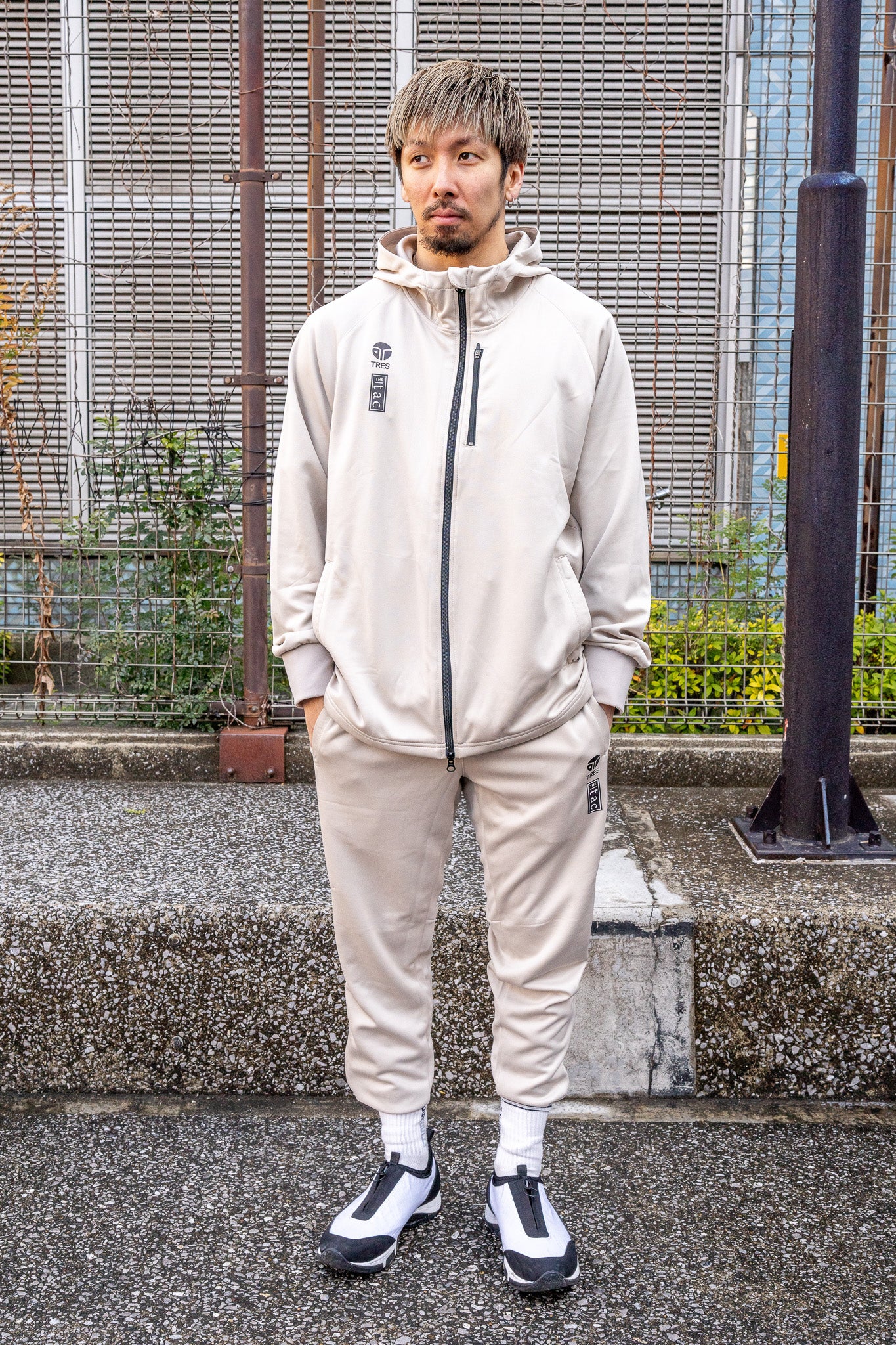【TRES FRAGSHIP】Interlock Jersey PNTS(Sand)