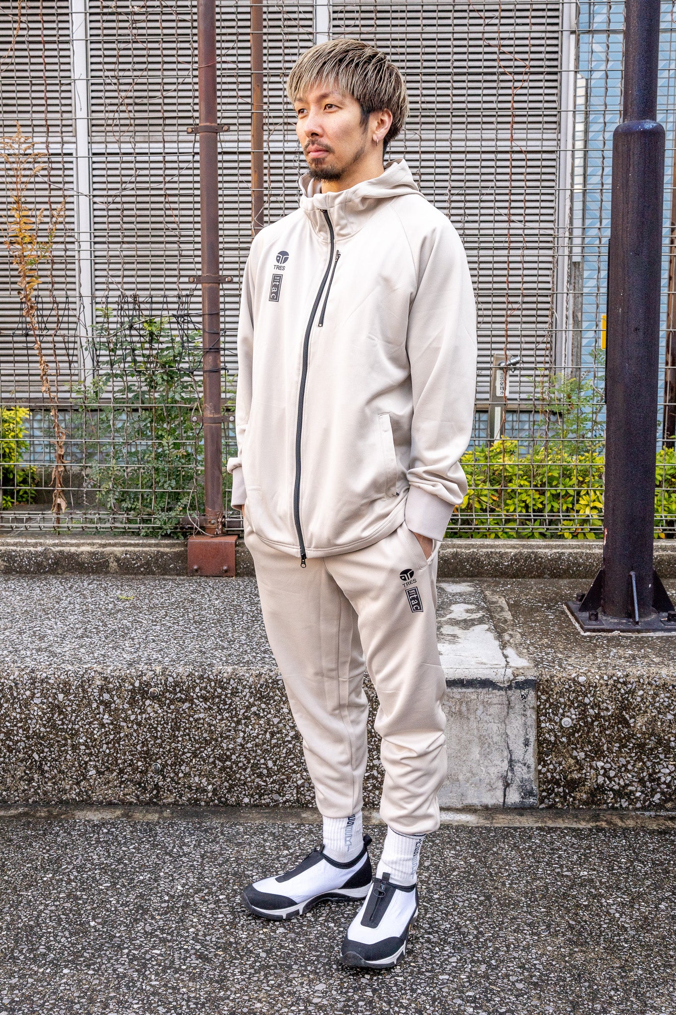 【TRES FRAGSHIP】Interlock Jersey PNTS(Sand)