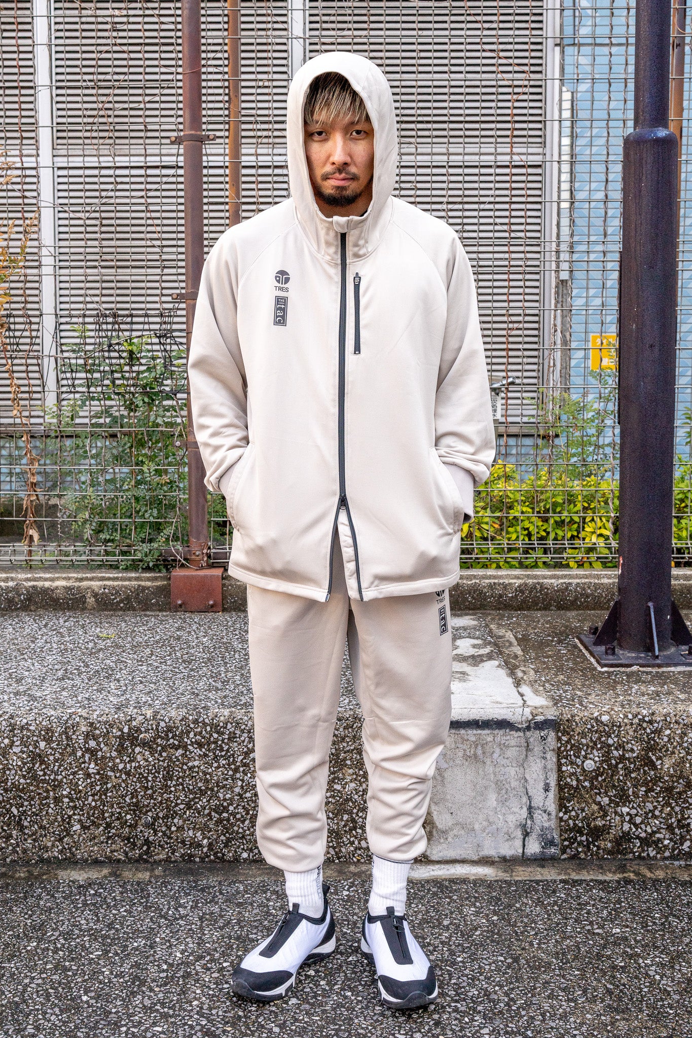 【TRES FRAGSHIP】Interlock Jersey JKT(Sand)