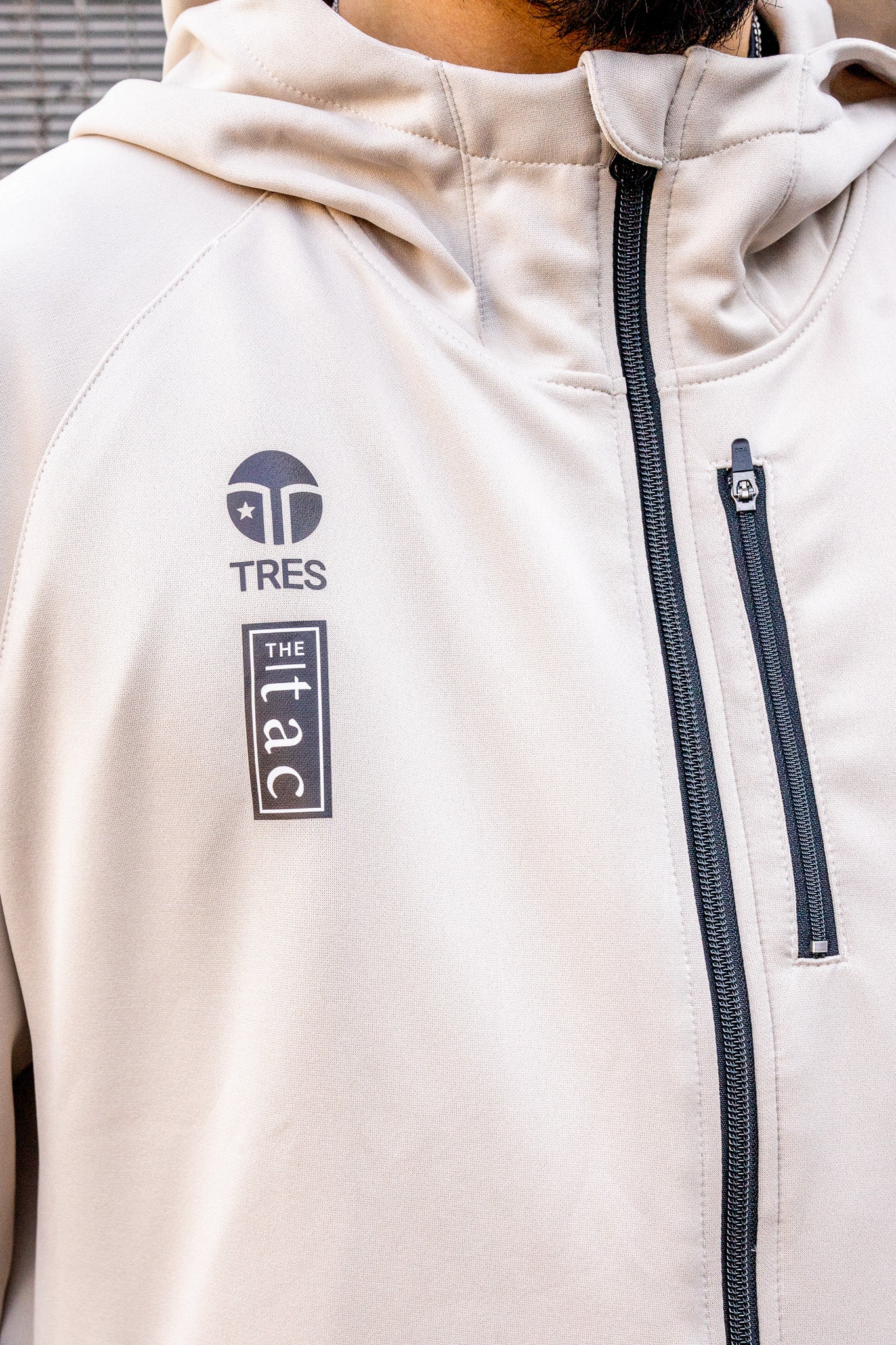 【TRES FRAGSHIP】Interlock Jersey JKT(Sand)