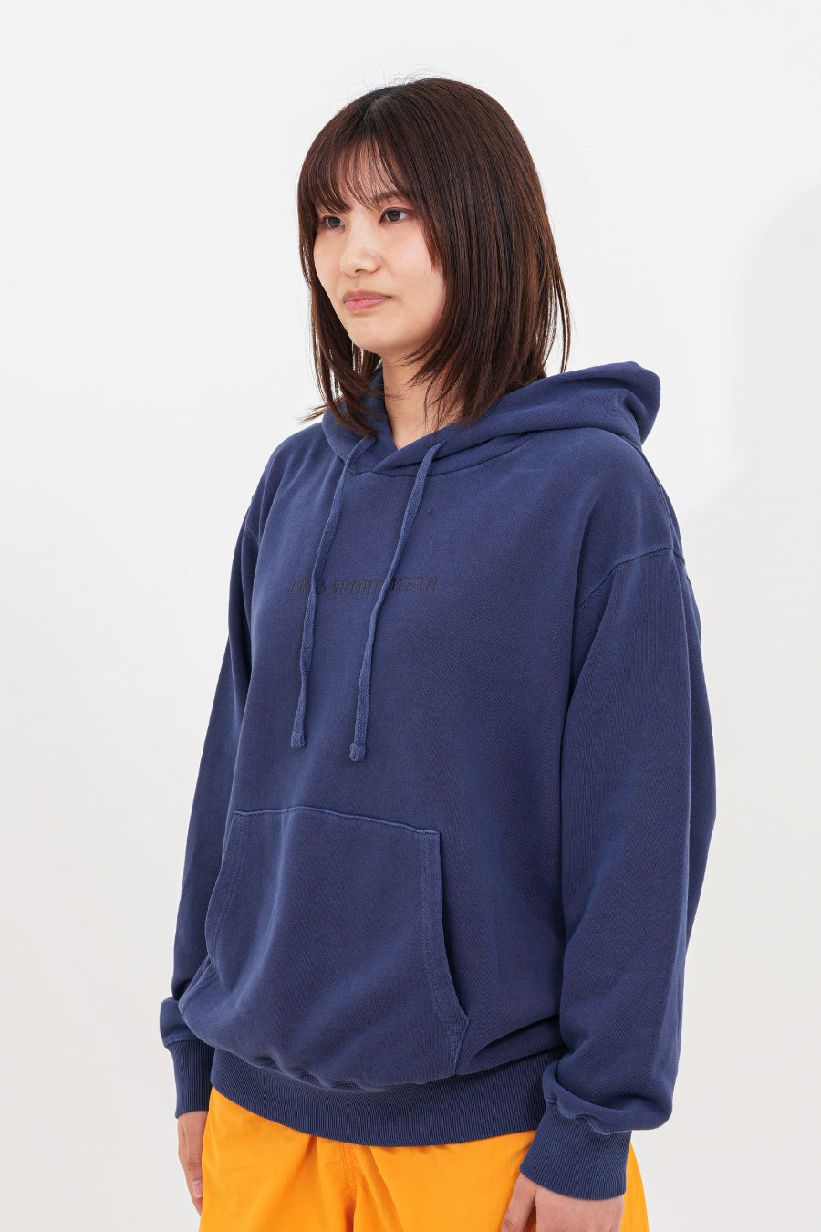 【25SS】TRES Pigment Hoodie(Navy)