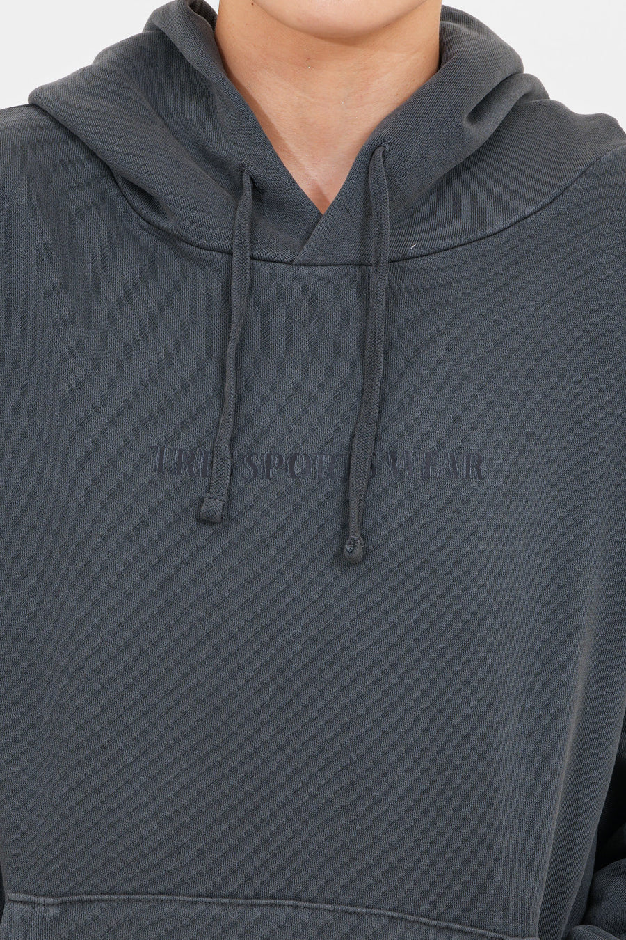 【25SS】TRES Pigment Hoodie(Black)