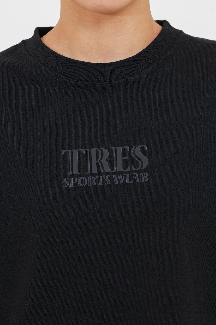 【25SS】TRES US Cotton T-Shirts(Black)