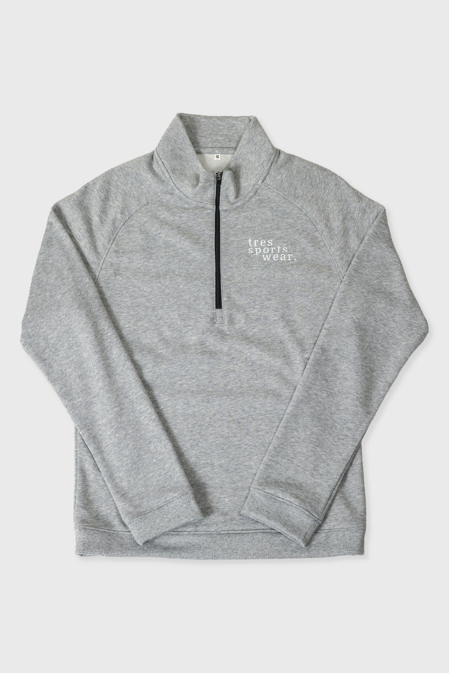 1/4 Zip Sweat Shirts(Gray)