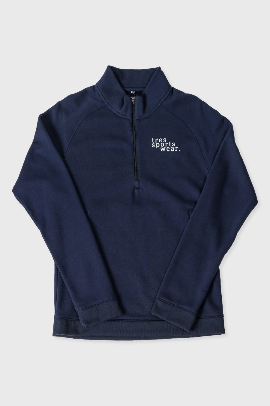 1/4 Zip Sweat Shirts(Navy)