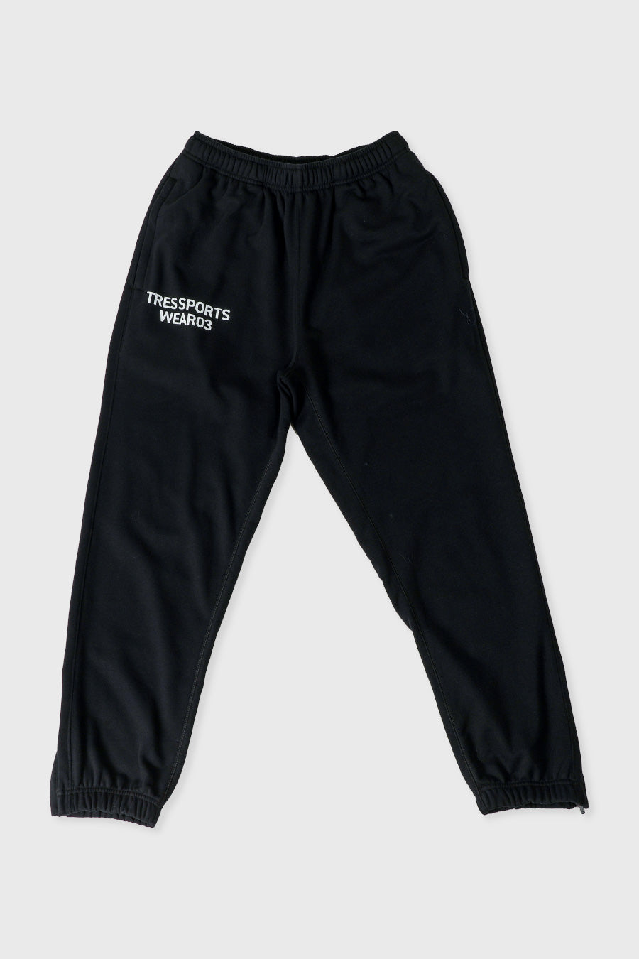 Loose Silhouette Sweat Pants(Black)