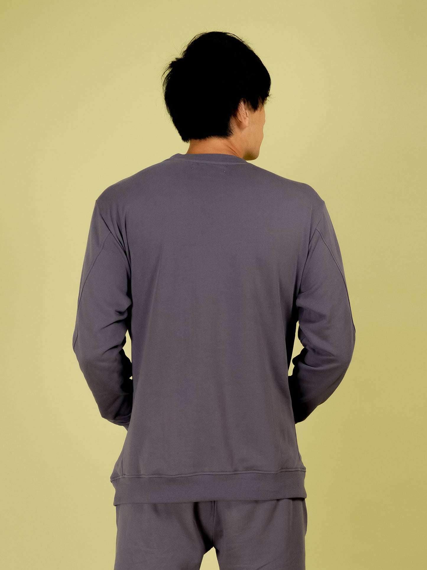 【Organic】Cotton Sweatshirt(Gray)