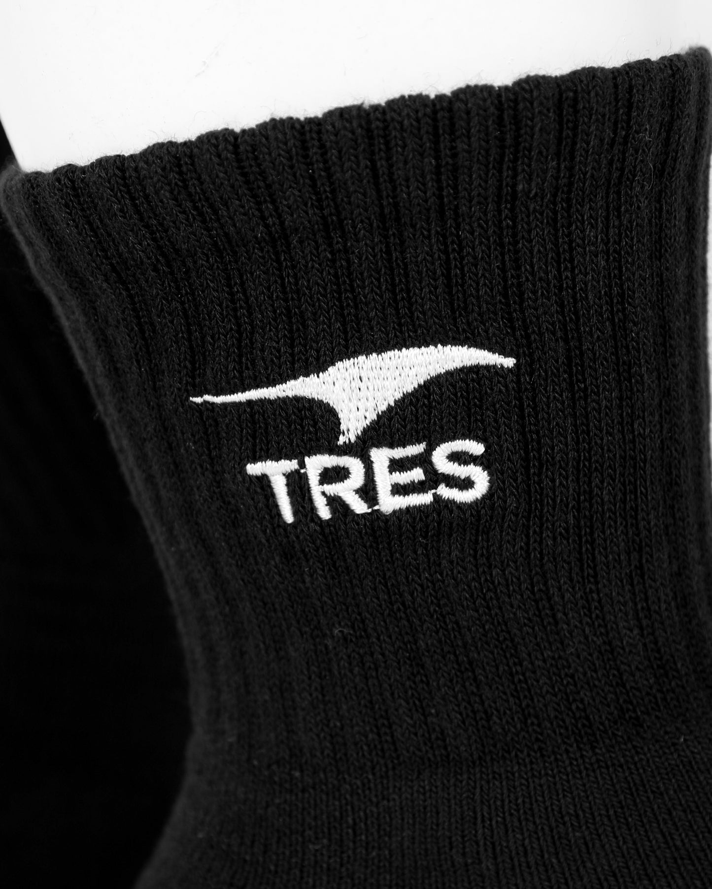 TRES Athletics Socks(Black/White)-Short