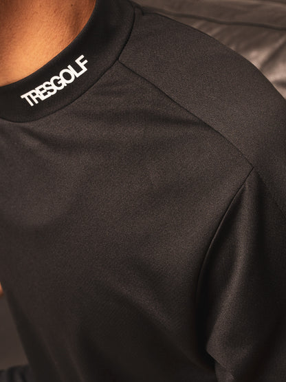 【23AW】TRES MOCK NECK T-shirts(Black)