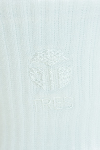 TRES SPORTS SOCKS(White/White)-Long