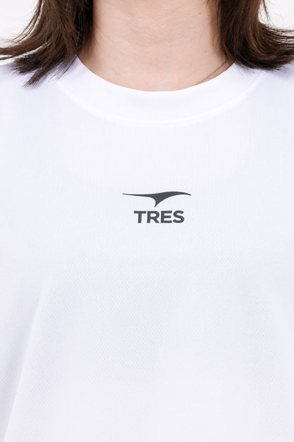 アイコン ドライ ロング Tシャツ (ホワイト)