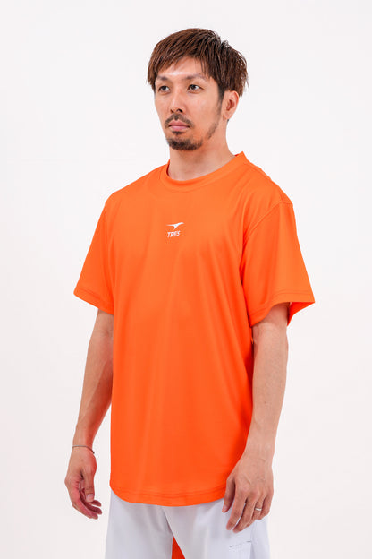 アイコン ドライ Tシャツ (オレンジ)
