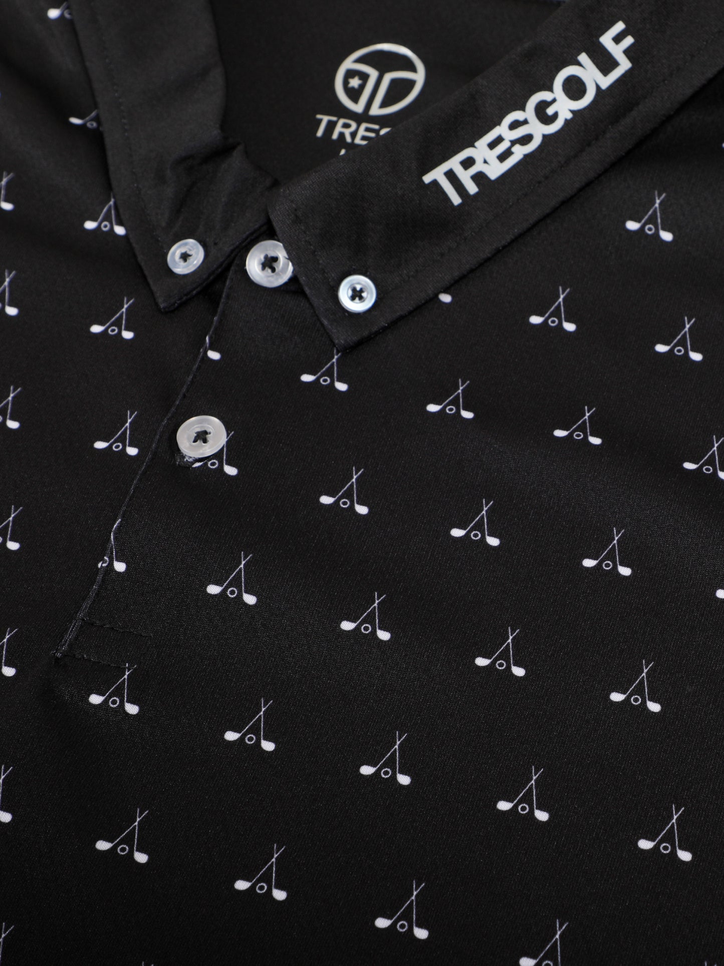 【23AW】TRES GOLF Polo-shirts(Black)