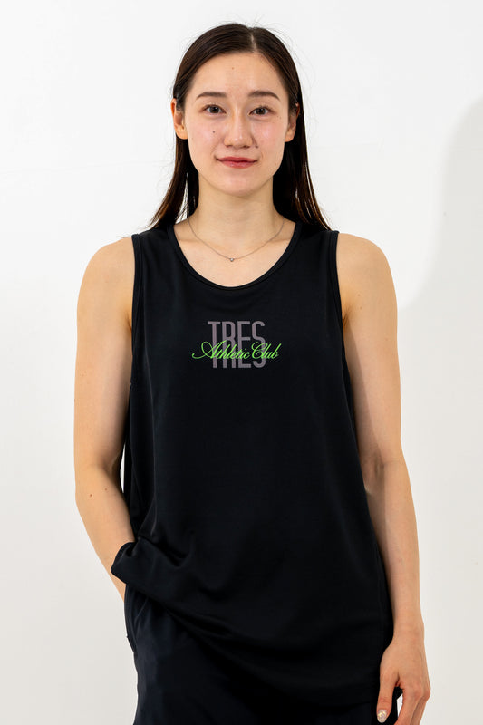 【24AW】TRES Dyeing Tank-top(Black)