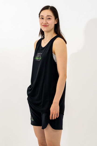 【24AW】TRES Dyeing Tank-top(Black)