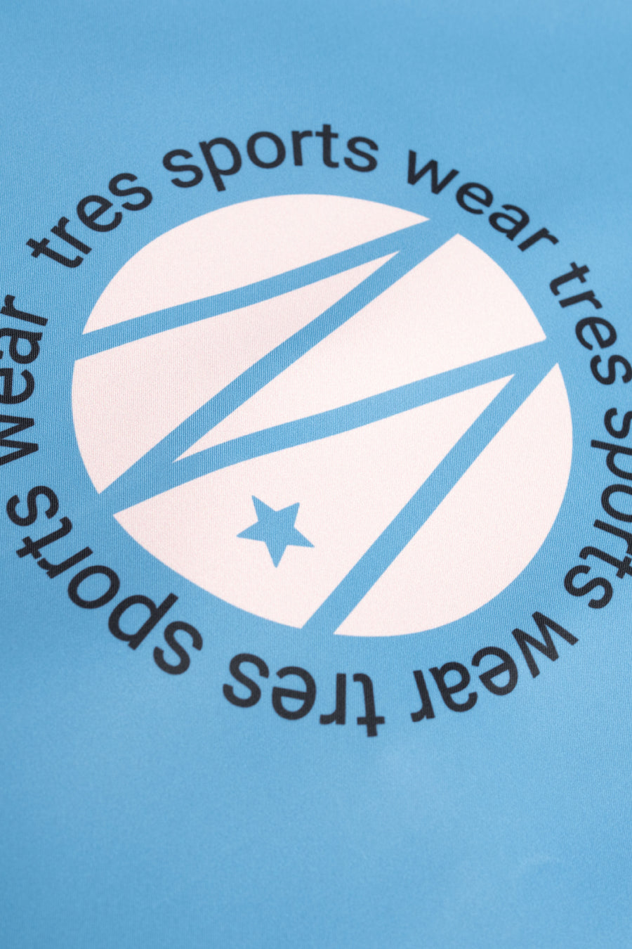TRES Circle Logo Gymsack(Smokey blue)