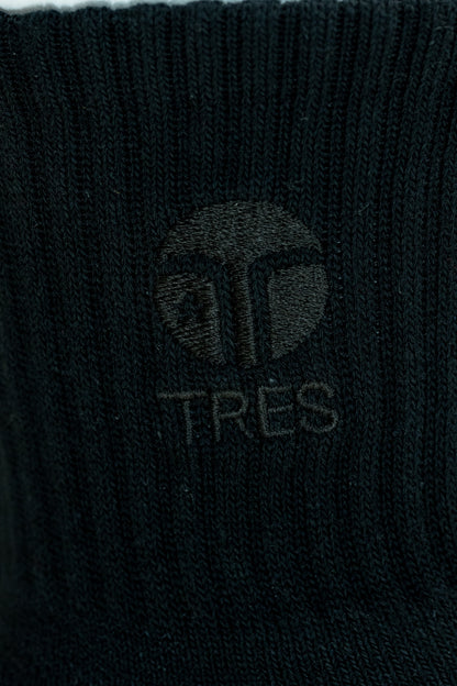 TRES SPORTS SOCKS(Black/Black)-Long