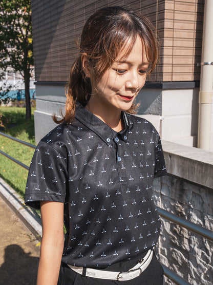 【23AW】TRES GOLF Polo-shirts(Black)