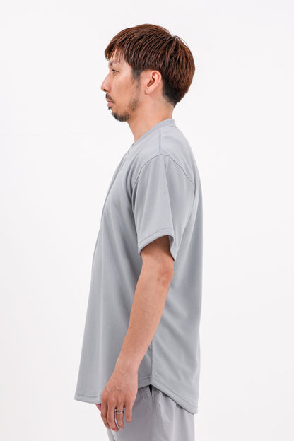 アイコン ドライ Tシャツ (グレー)
