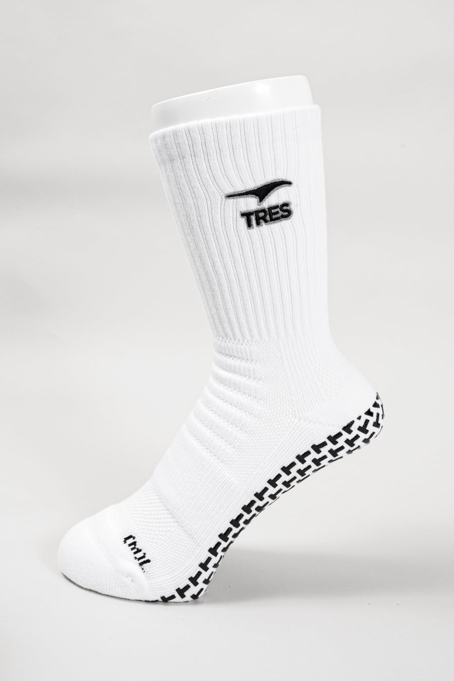 TRES Grip Socks 2.1(White) – TRES SPORTS WEAR