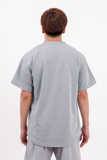 アイコン ドライ Tシャツ (グレー)