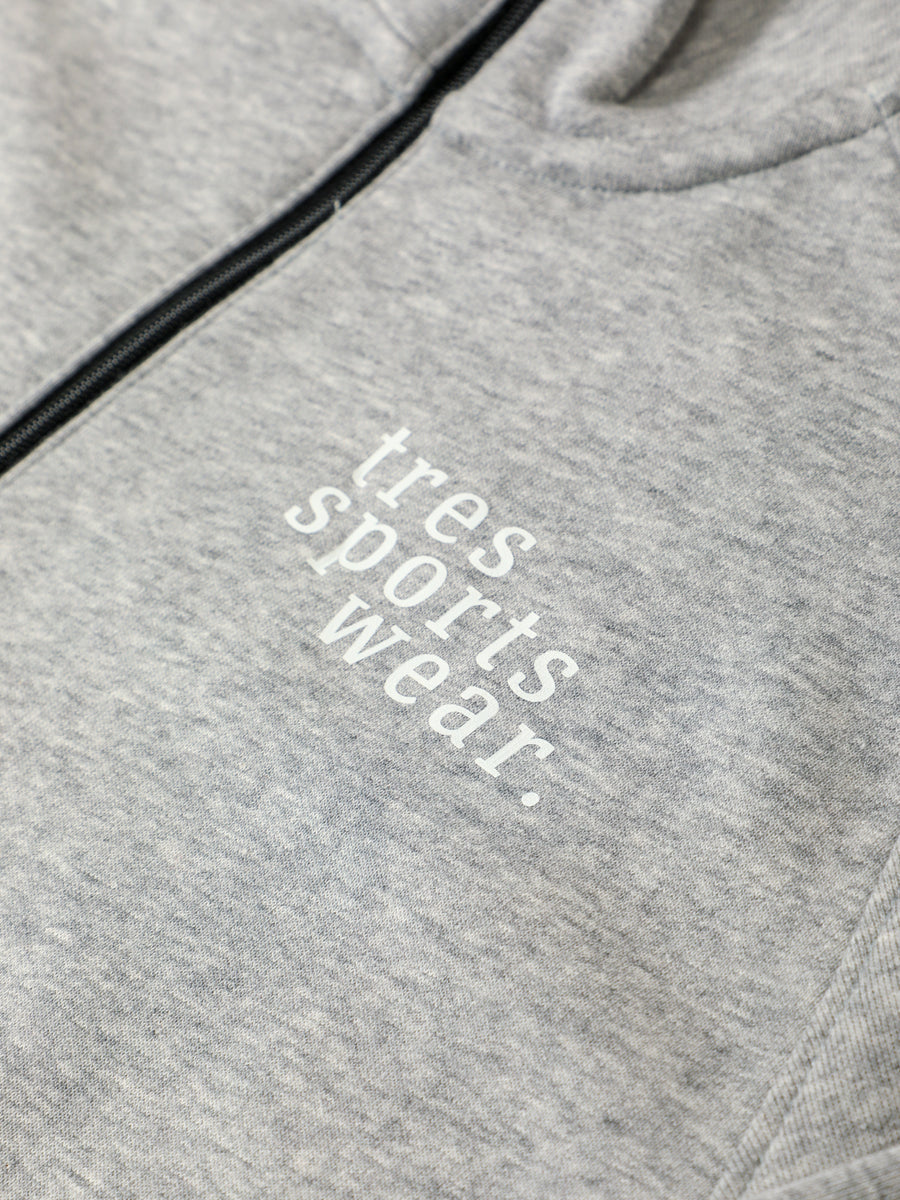 1/4 Zip Sweat Shirts(Gray)