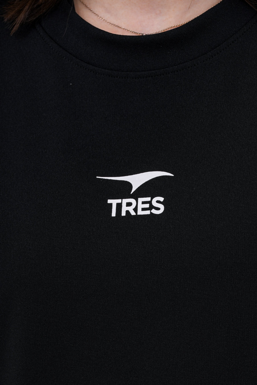 アイコン ドライ ロング Tシャツ (ブラック)