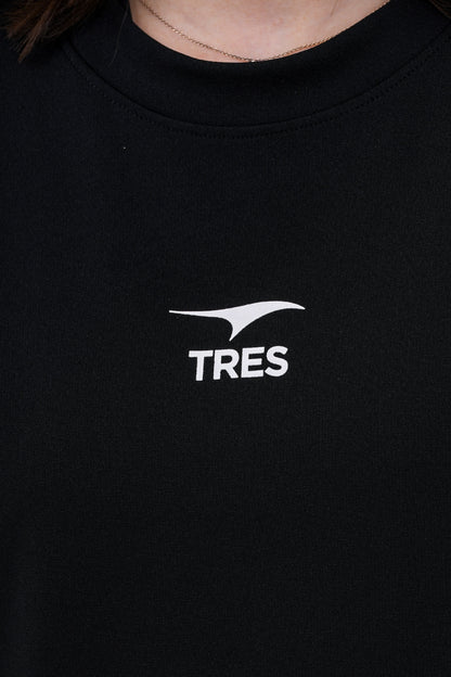 アイコン ドライ ロング Tシャツ (ブラック)