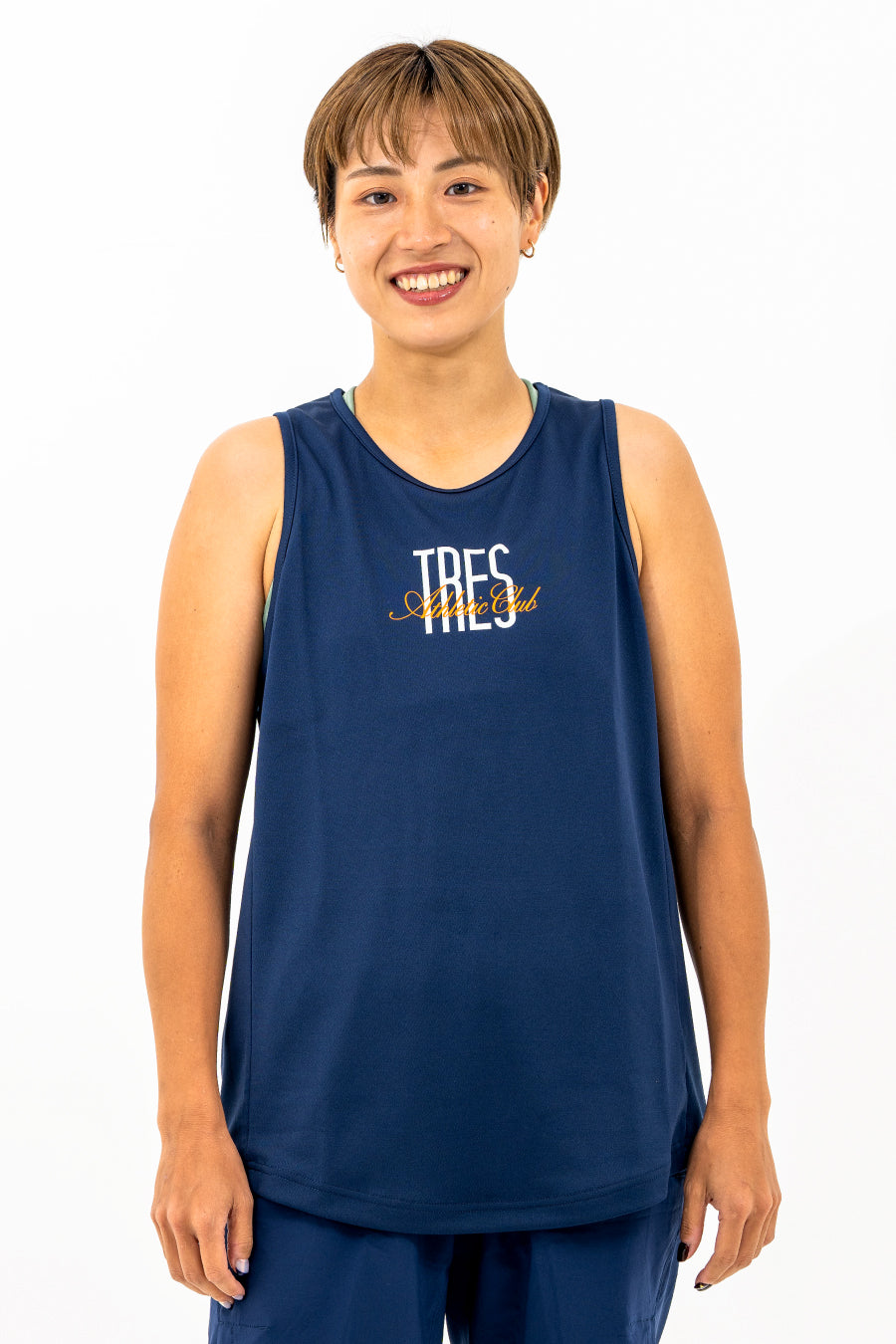 【24AW】TRES Dyeing Tank-top(Navy)