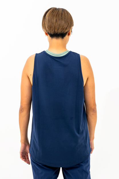 【24AW】TRES Dyeing Tank-top(Navy)