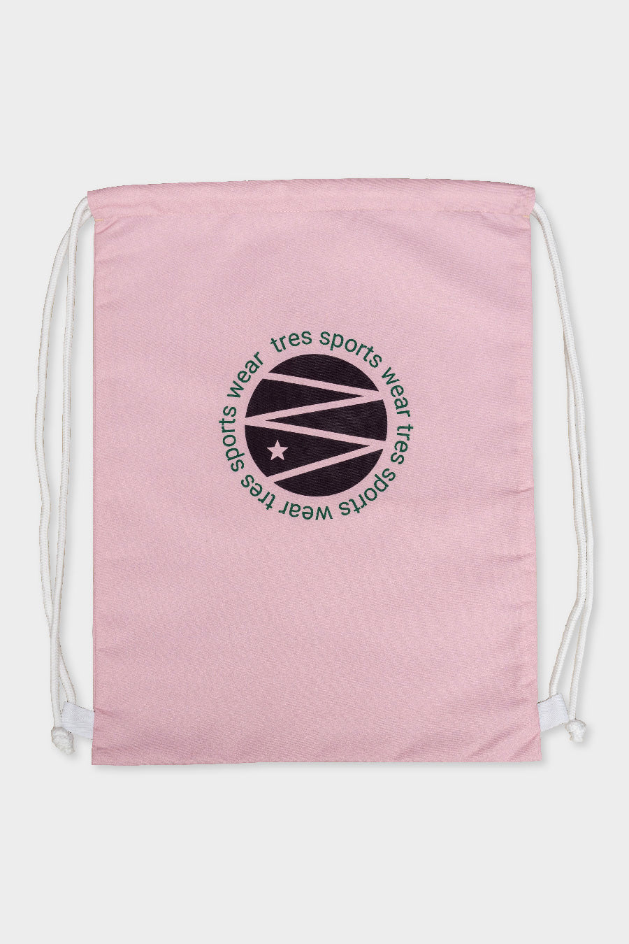 TRES Circle Logo Gymsack(Pink)