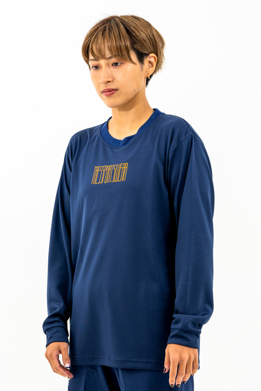 【24AW】Dyeing Long T-shirts(Navy)