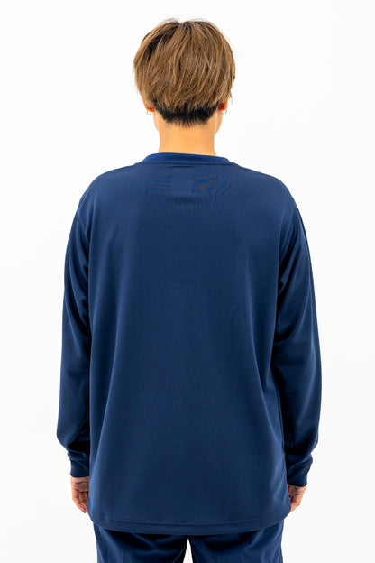 【24AW】Dyeing Long T-shirts(Navy)